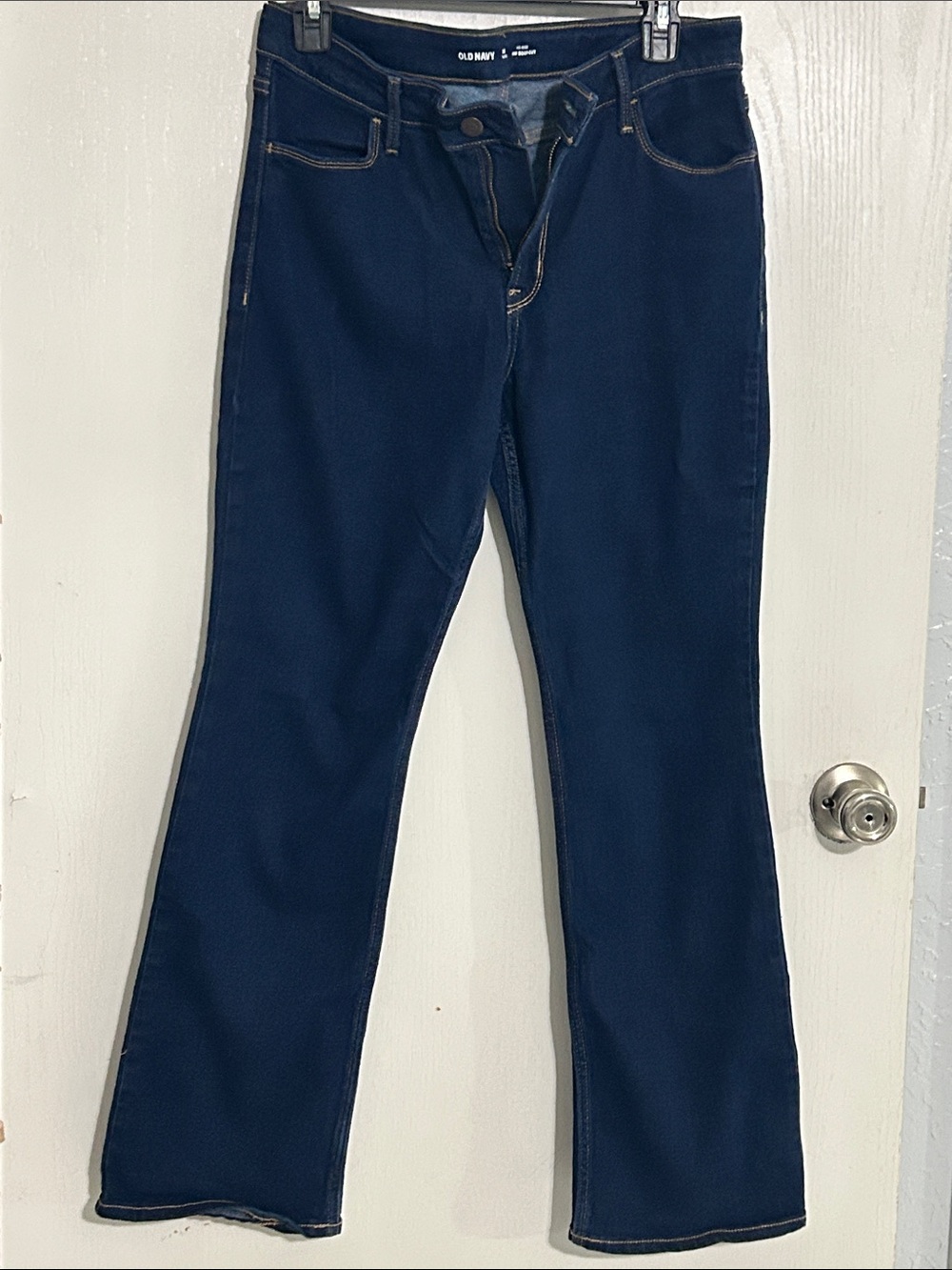Old Navy Dark Navy Wide-Leg Jeans